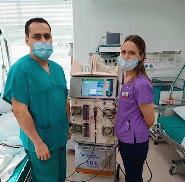 Экстракорпоральная детоксикация на базе отделения анестезиологии и реанимации Медицинского города